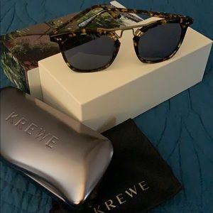 Krewe Sunglasses Lafayette tortoiseshell